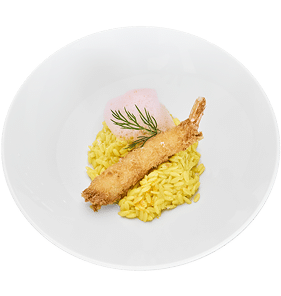 Hullis-Menü, Fisch als Zwischengang