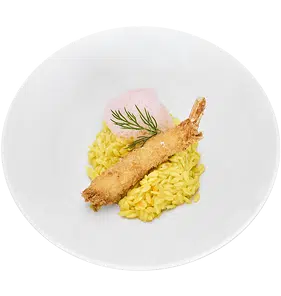 Hullis-Menü, Fisch als Zwischengang