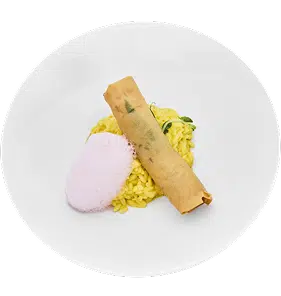 Hullis Menü, veganer Zwischengang